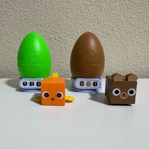 Pet simulator X Figures - Fish and Bear